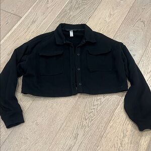 ALO Yoga Black Textured Jacket